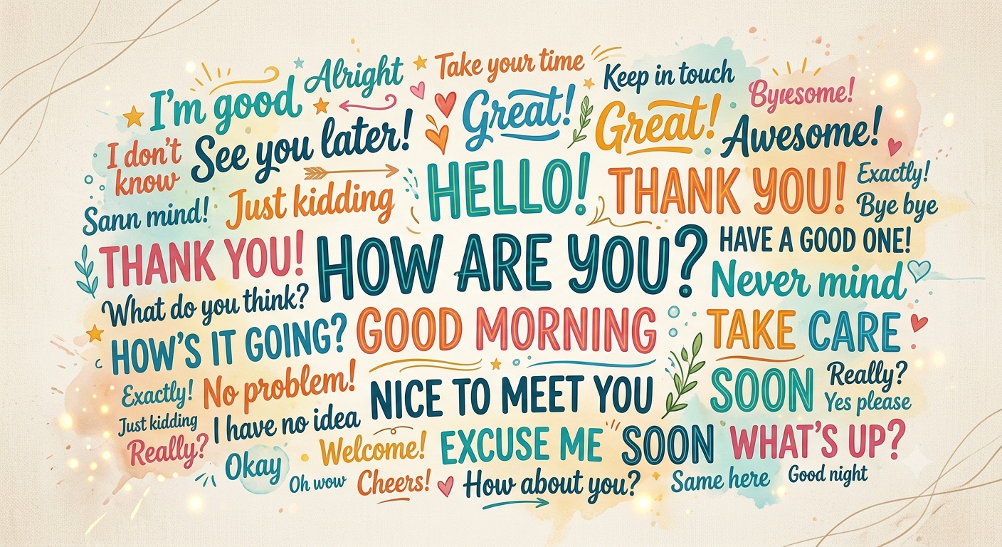 50 English Phrases for Daily Conversation